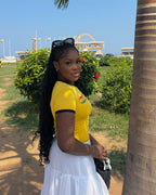 THE 'GHANA GIRL' ESSENTIAL (BABY TEE) [IN STOCK]