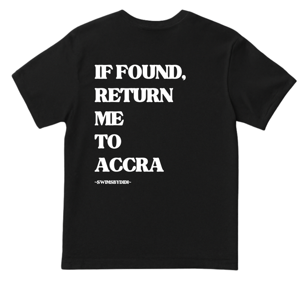 THE 'ACCRA ENJOYMENT CAPITAL' T-SHIRT
