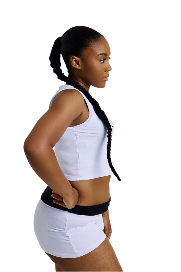 THE SLIP-ON TANK + SHORTS SET