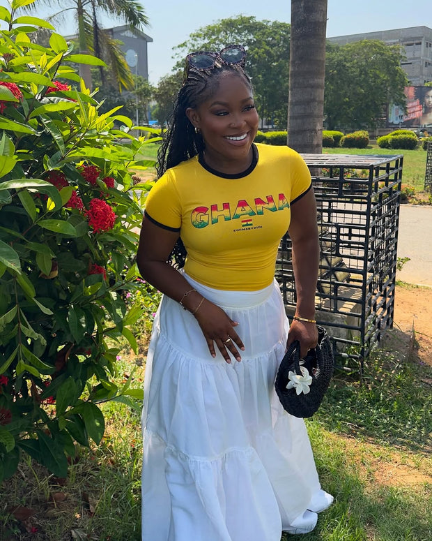 THE 'GHANA GIRL' ESSENTIAL (BABY TEE)