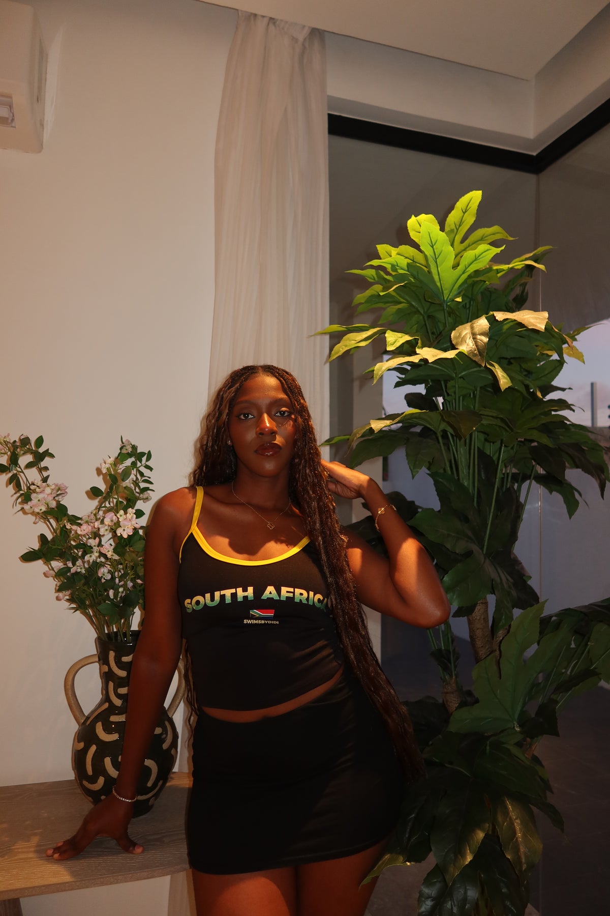 THE 'SOUTH AFRICA' ESSENTIAL STRAPPY TOP