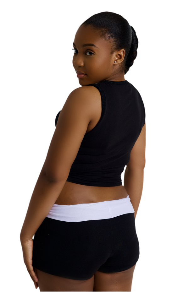 THE SLIP-ON TANK + SHORTS SET