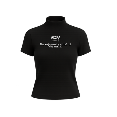 THE 'ACCRA ENJOYMENT CAPITAL' BABY TEE