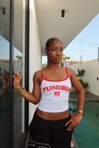 THE 'TUNISIA' ESSENTIAL STRAPPY TOP