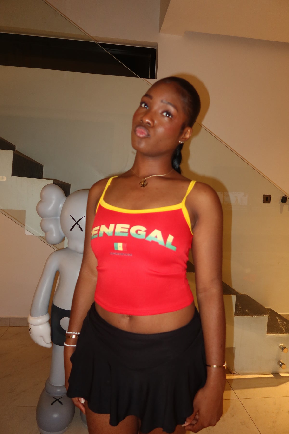 THE 'SENEGAL' ESSENTIAL STRAPPY TOP
