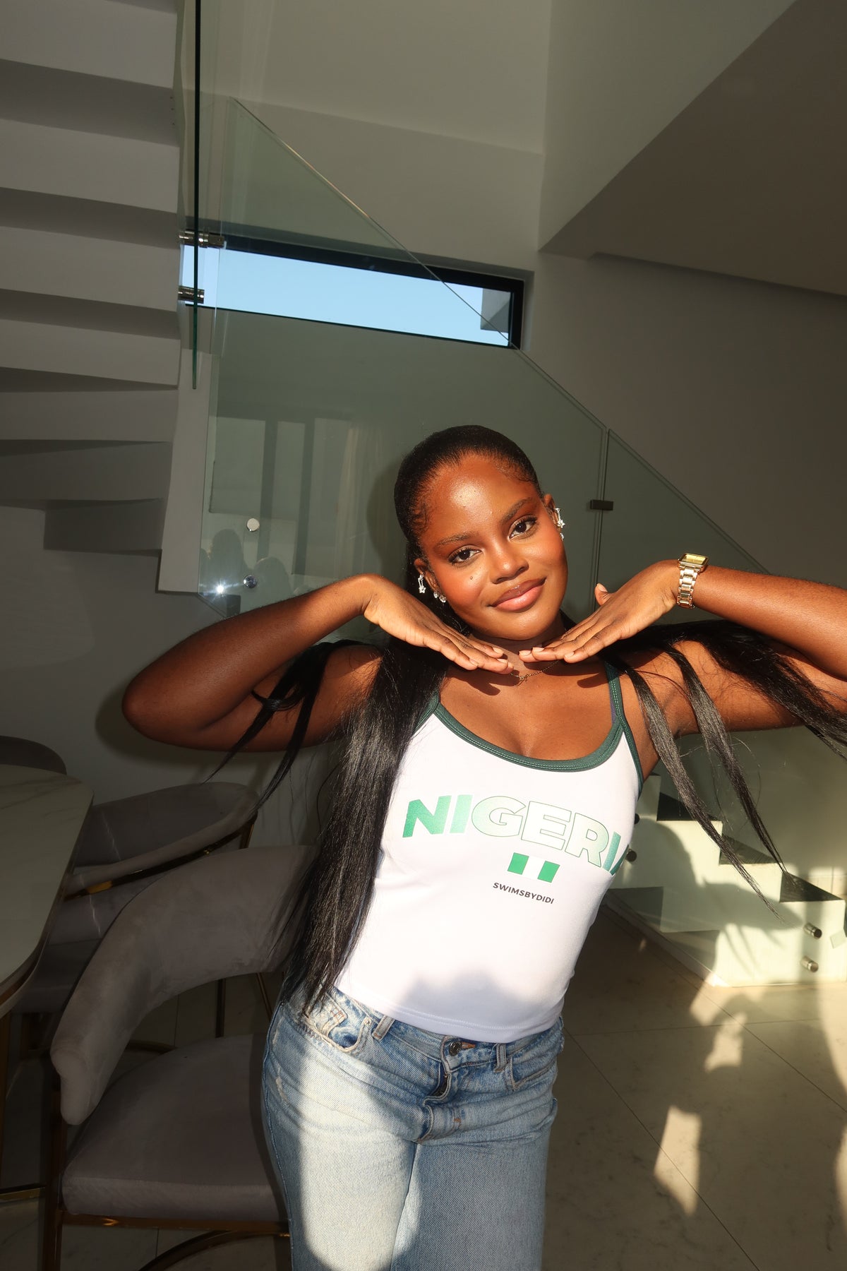 THE 'NIGERIA' ESSENTIAL STRAPPY TOP