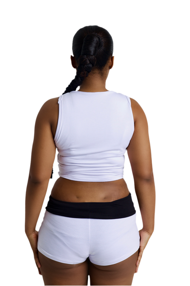 THE SLIP-ON TANK + SHORTS SET
