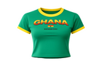 THE 'GHANA GIRL' ESSENTIAL (BABY TEE) [IN STOCK]