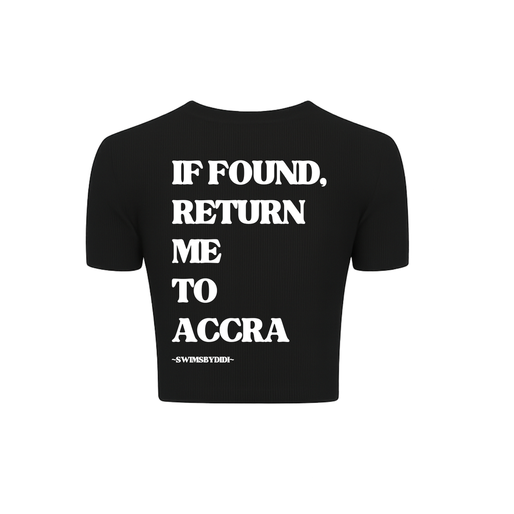 THE 'ACCRA ENJOYMENT CAPITAL' BABY TEE