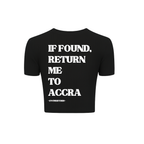 THE 'ACCRA ENJOYMENT CAPITAL' BABY TEE