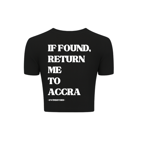 THE 'ACCRA ENJOYMENT CAPITAL' BABY TEE