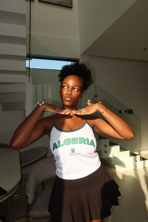 THE 'ALGERIA' ESSENTIAL STRAPPY TOP