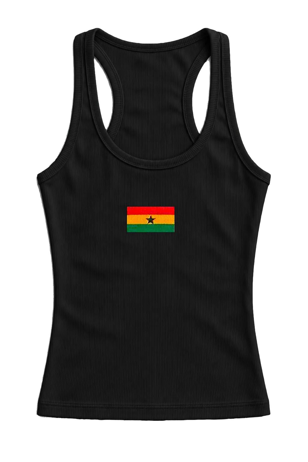THE GHANA FLAG VEST TOP