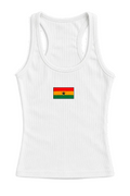 THE GHANA FLAG VEST TOP