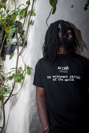 THE 'ACCRA ENJOYMENT CAPITAL' T-SHIRT
