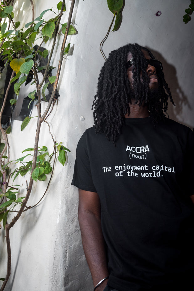 THE 'ACCRA ENJOYMENT CAPITAL' T-SHIRT