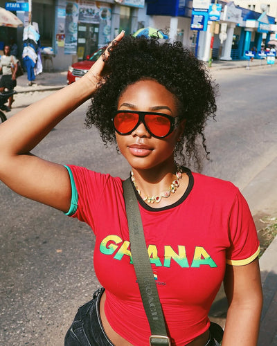 THE 'GHANA GIRL' ESSENTIAL (BABY TEE)