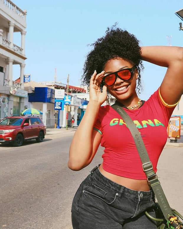 THE 'GHANA GIRL' ESSENTIAL (BABY TEE)