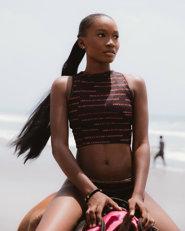 'PROUD TO BE GHANAIAN' TANK + BOTTOMS