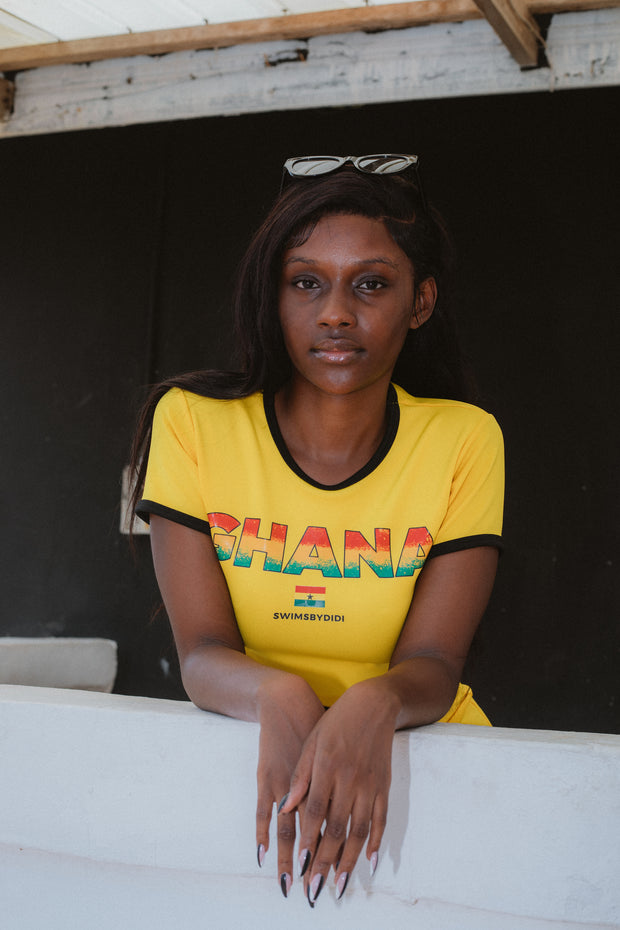 THE 'GHANA GIRL' ESSENTIAL (CROP TOP)